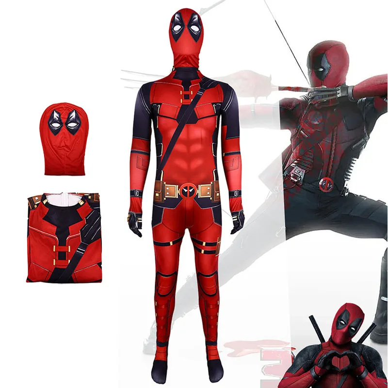 3D Printing Mask - New Halloween Cosplay Movie Deadpool 3