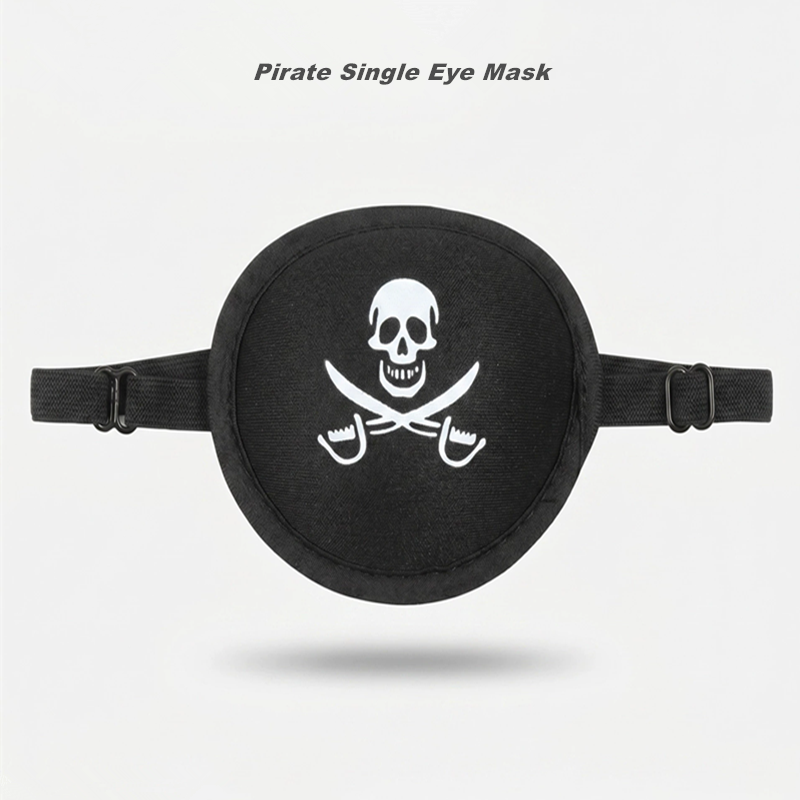 3D Printing Mask - Pirate Style 3D Single-Eye Eyeshade Light