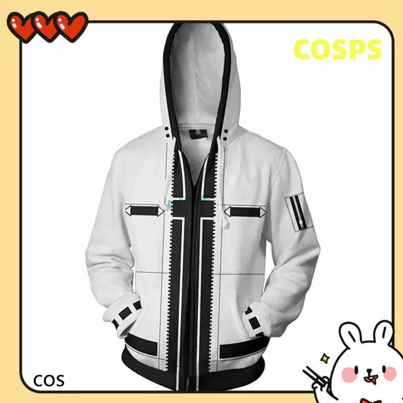 3D Printing Games Free - NO5 Anime game hoodie sweatshirt 3D