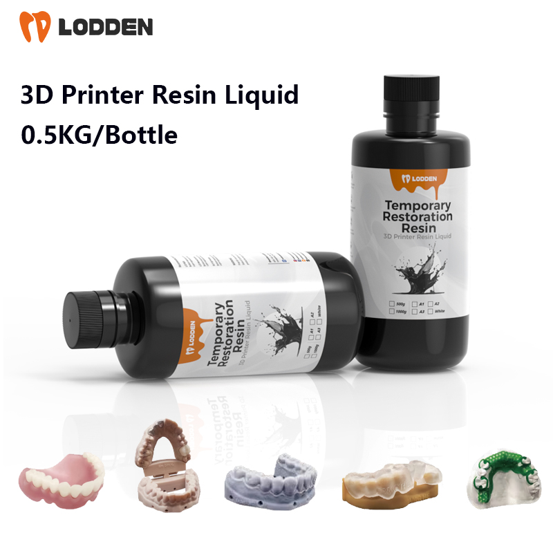 3D Printing Pdf - Dental 3D Printer Resin Liquid 500ml/bottle