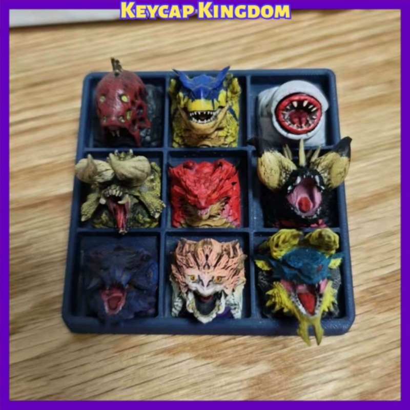 3D Printing Apps - Monster Hunter Dragon Resin Custom Keycaps