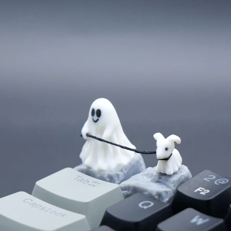 3D Printing Apps - Ghost Puppy Resin Keycap Custom 3D