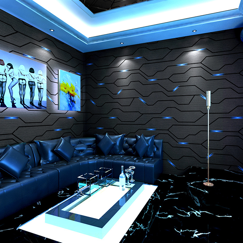 3D Printing Technology - Modern KTV Wallpaper Concert Hall Flash