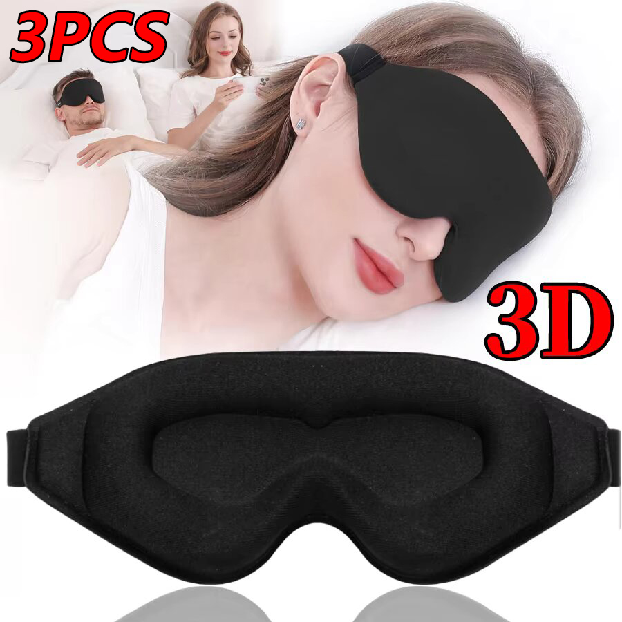 3D Printing Mask - 3PCS 3D Memory Foam Sleep Eye