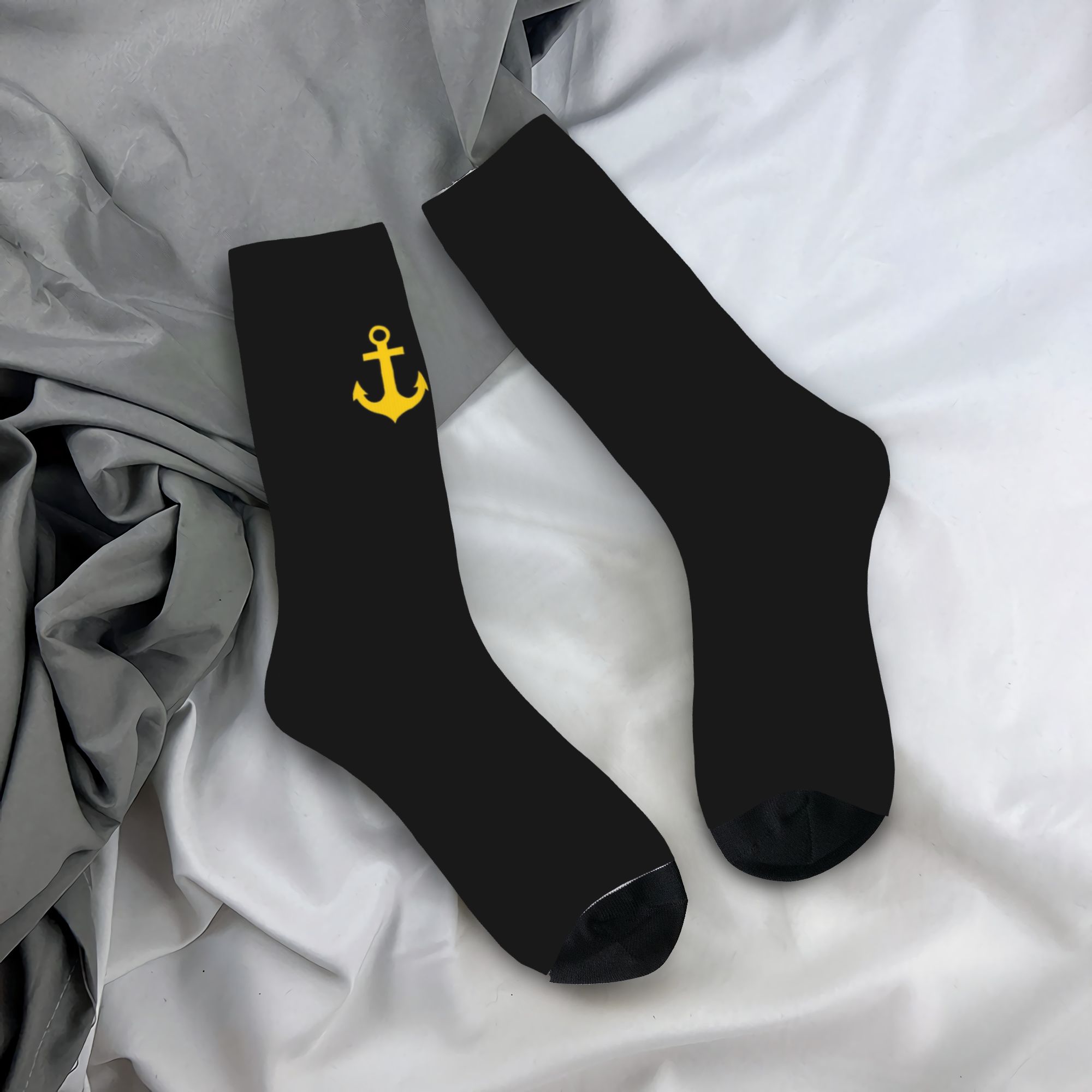 3D Printing Gold - Custom Gold Anchor Logo Men Women