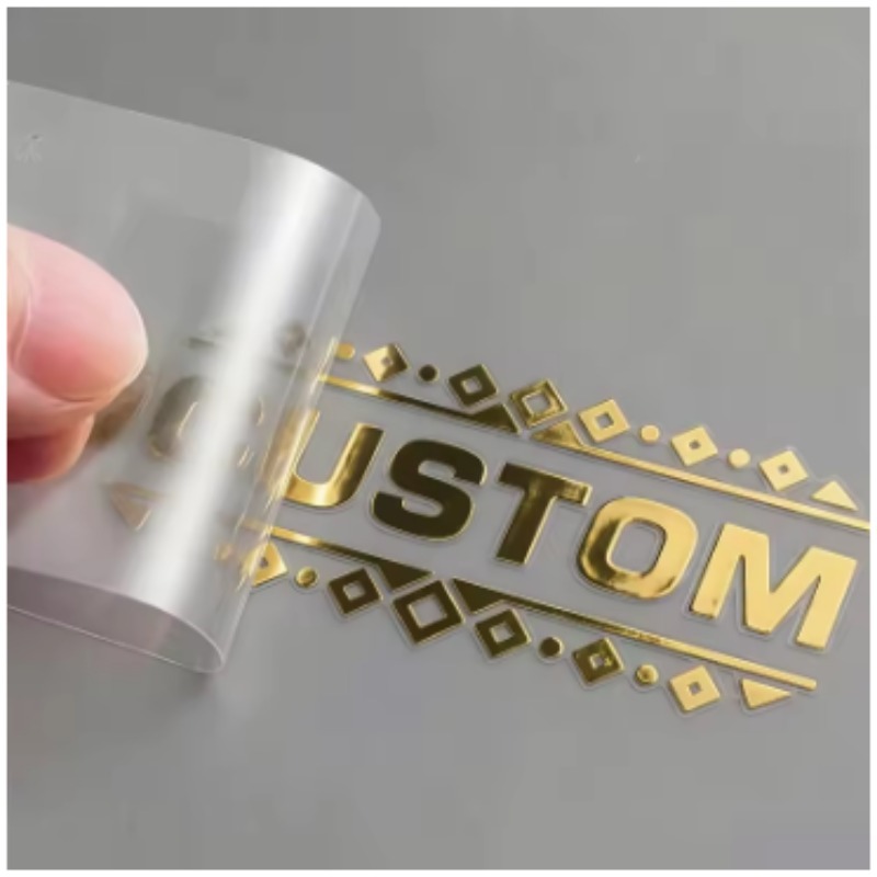Custom 3D Gold Transfer Sticke - 3D Printing Gold review and price
