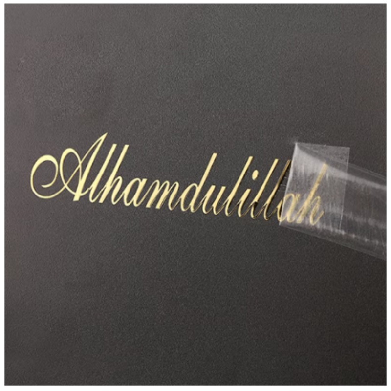 Custom 3D Gold Transfer Sticke - 3D Printing Gold review and price