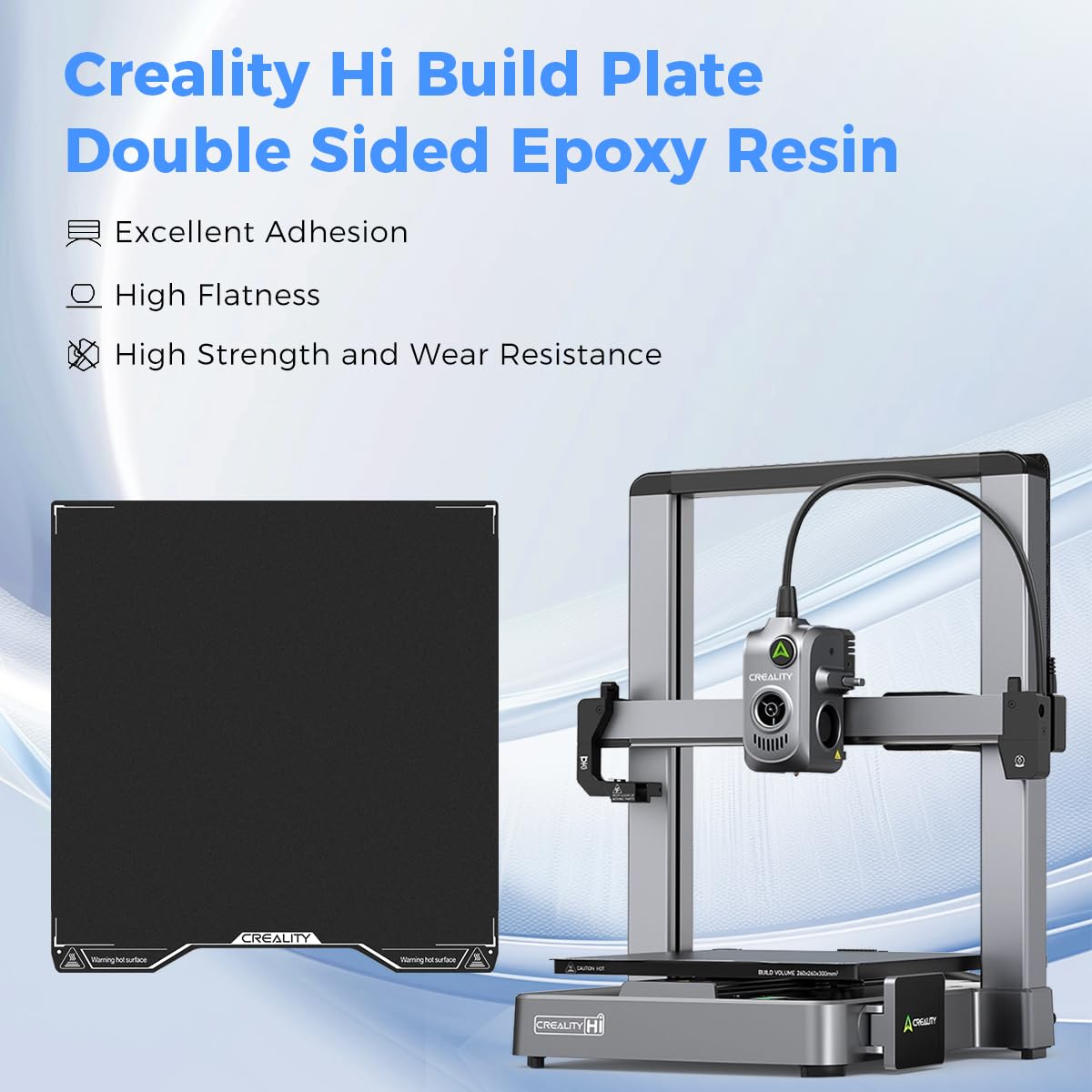 Creality Hi Epoxy Resin Build  - 3D Printing Pdf review and price