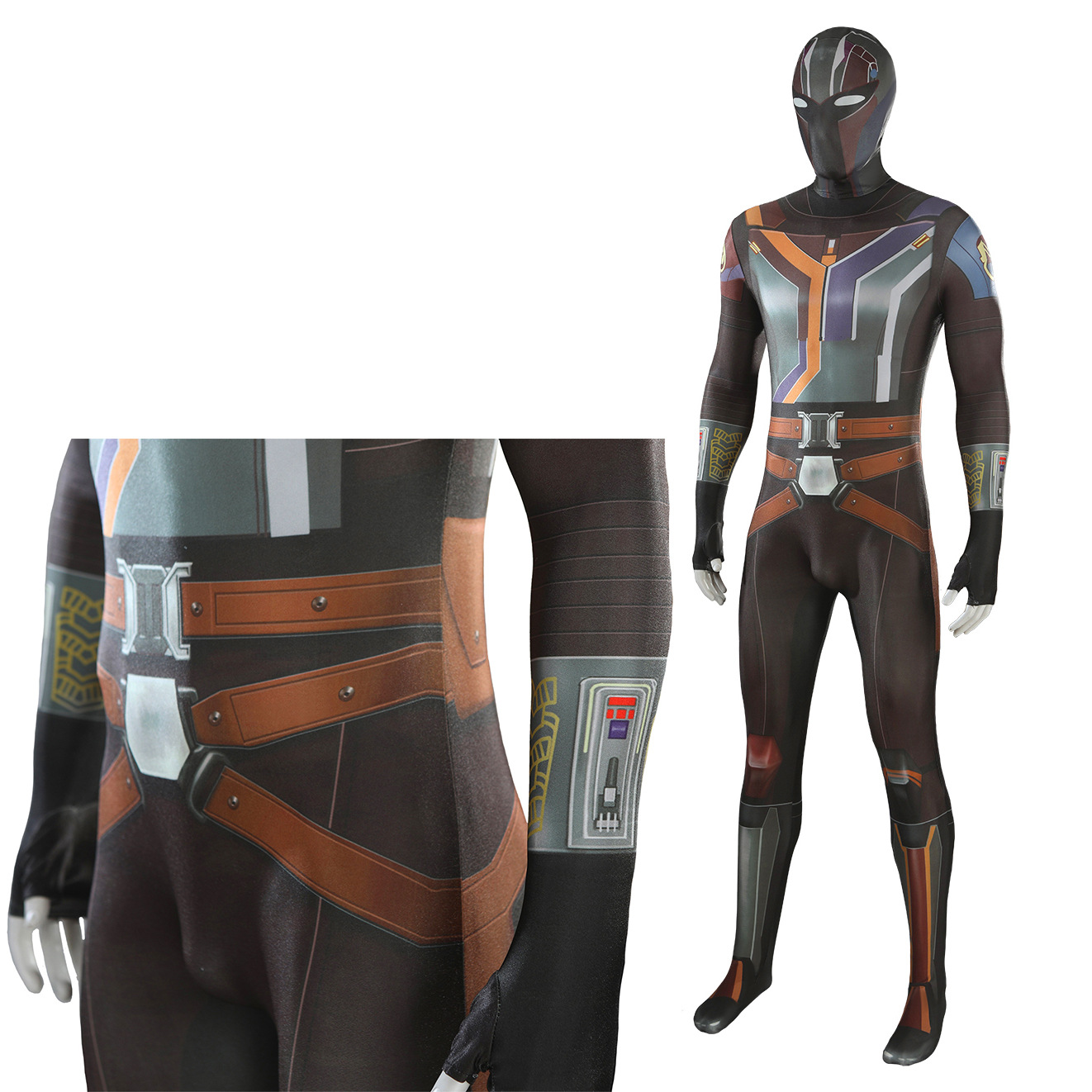 Sabine Wren Cosplay Costume 3D - 3D Printing Mask review and price