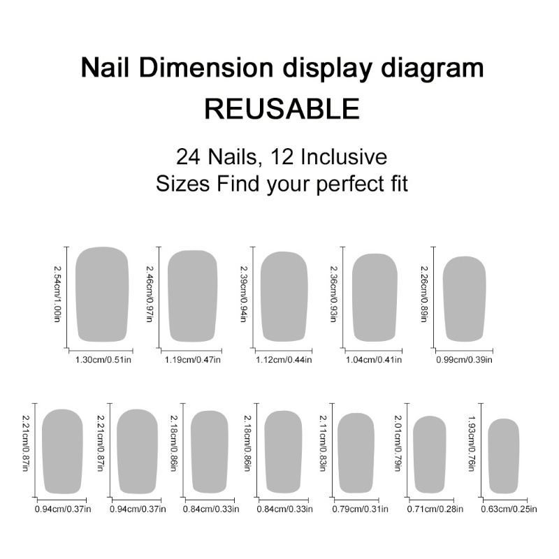 24pcs Summer Long Presss on Na - 3D Printing Nails review and price