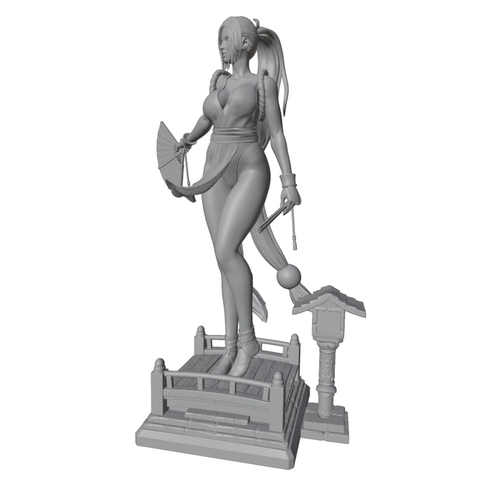 1/24 Sexy Long-Haired Girl Min - 3D Printing Apps review and price