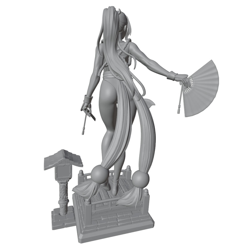 1/24 Sexy Long-Haired Girl Min - 3D Printing Apps review and price
