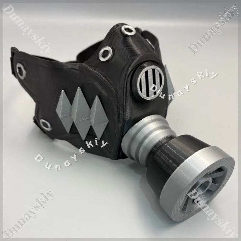 Guita Cyberpunk Gas Mask Green - 3D Printing Mask review and price