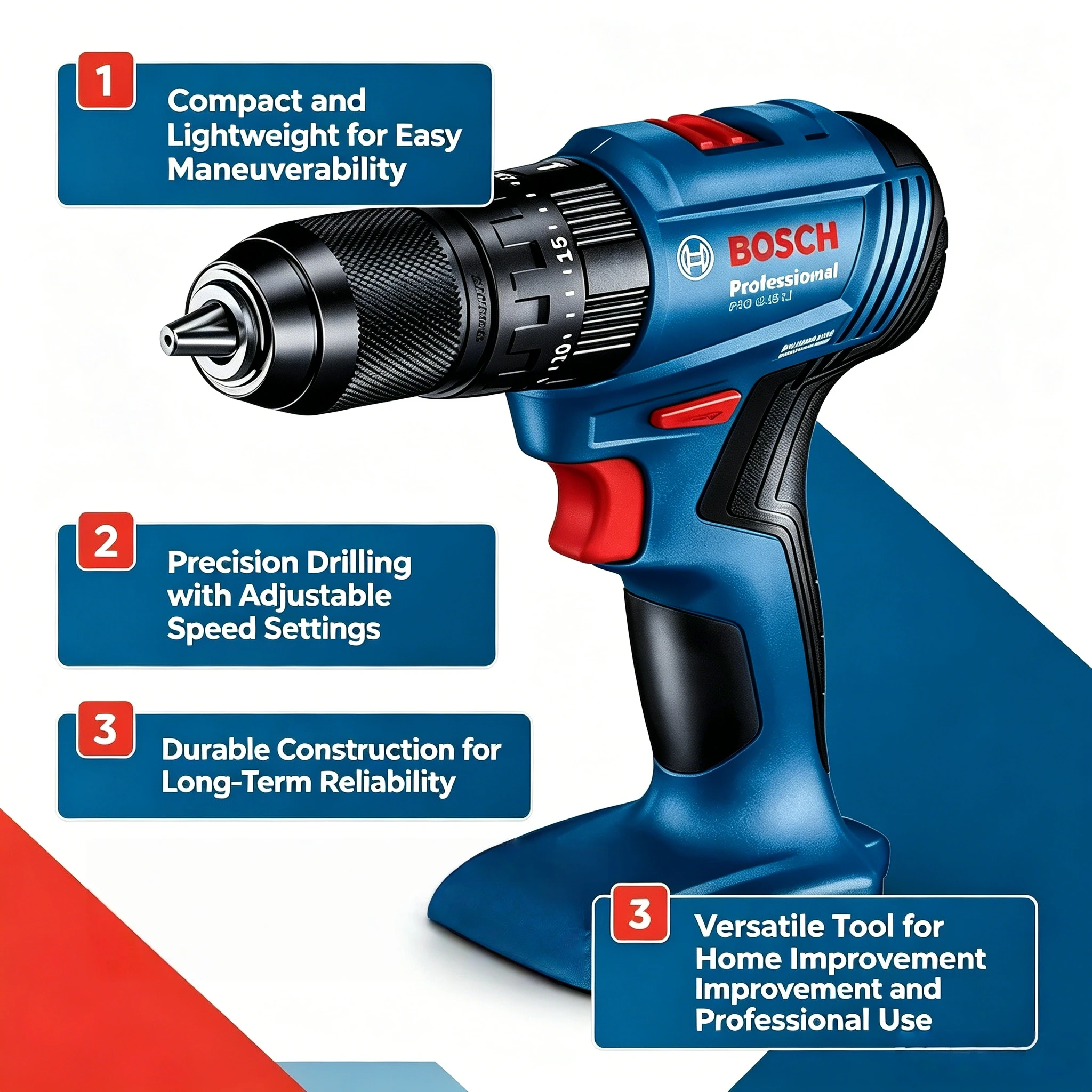 Bosch GSB 185-LI 18V Cordless  - Bosch Drill Gsb 18V review and price