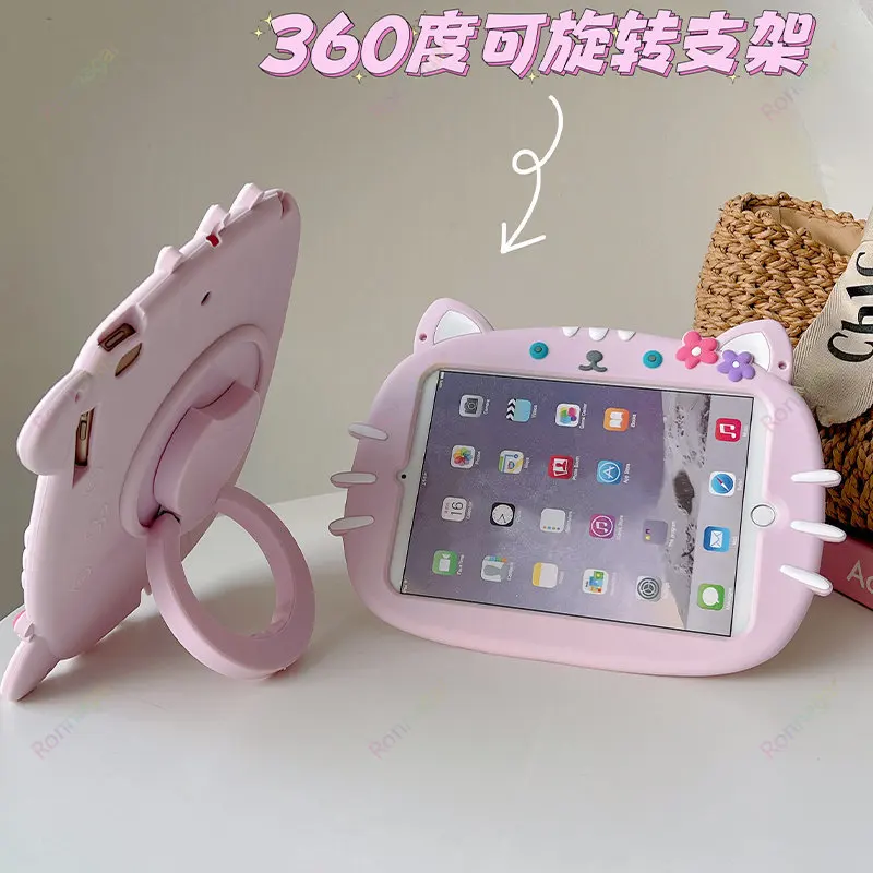 3D Cute Cat Case for iPad A16  - 3D Printing Housing review and price