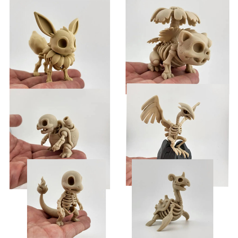 Pokémon Fossil Bone Model Eeve - 3D Printing Pla review and price