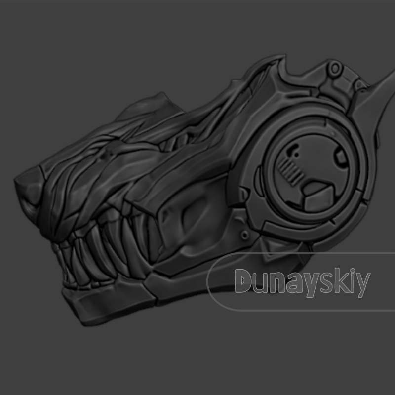 Love and Deepspace Valko Wolf  - 3D Printing Mask review and price