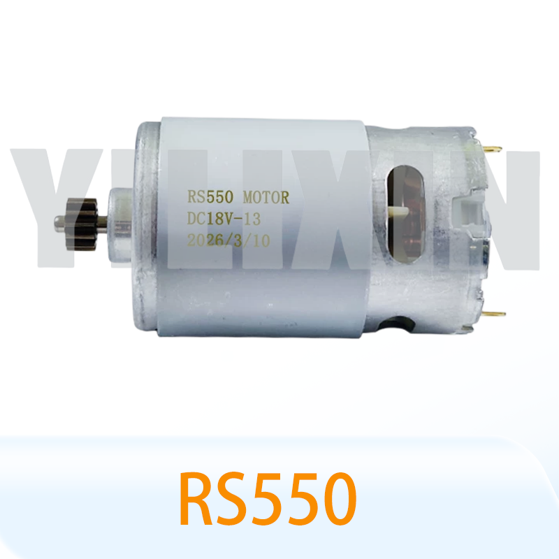 Motor DC RS550 13 teeth 13teet - Bosch Drill Gsb 18V review and price