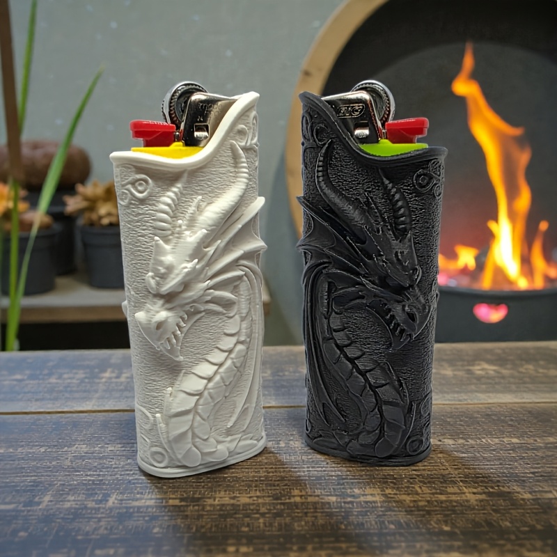 Gothic Embossed Dragon Lighter - 3D Printing Housing review and price