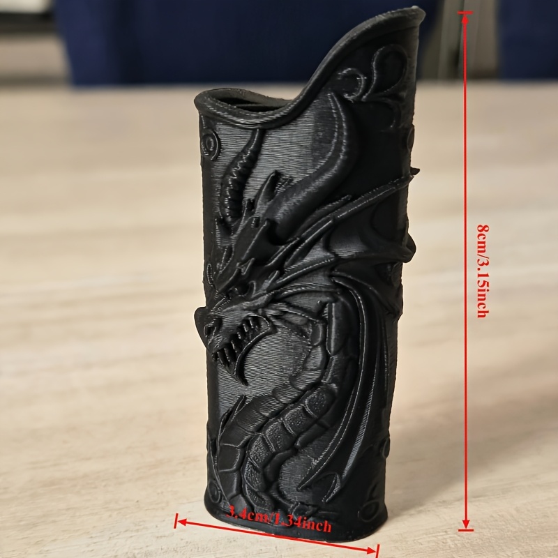 Gothic Embossed Dragon Lighter - 3D Printing Housing review and price