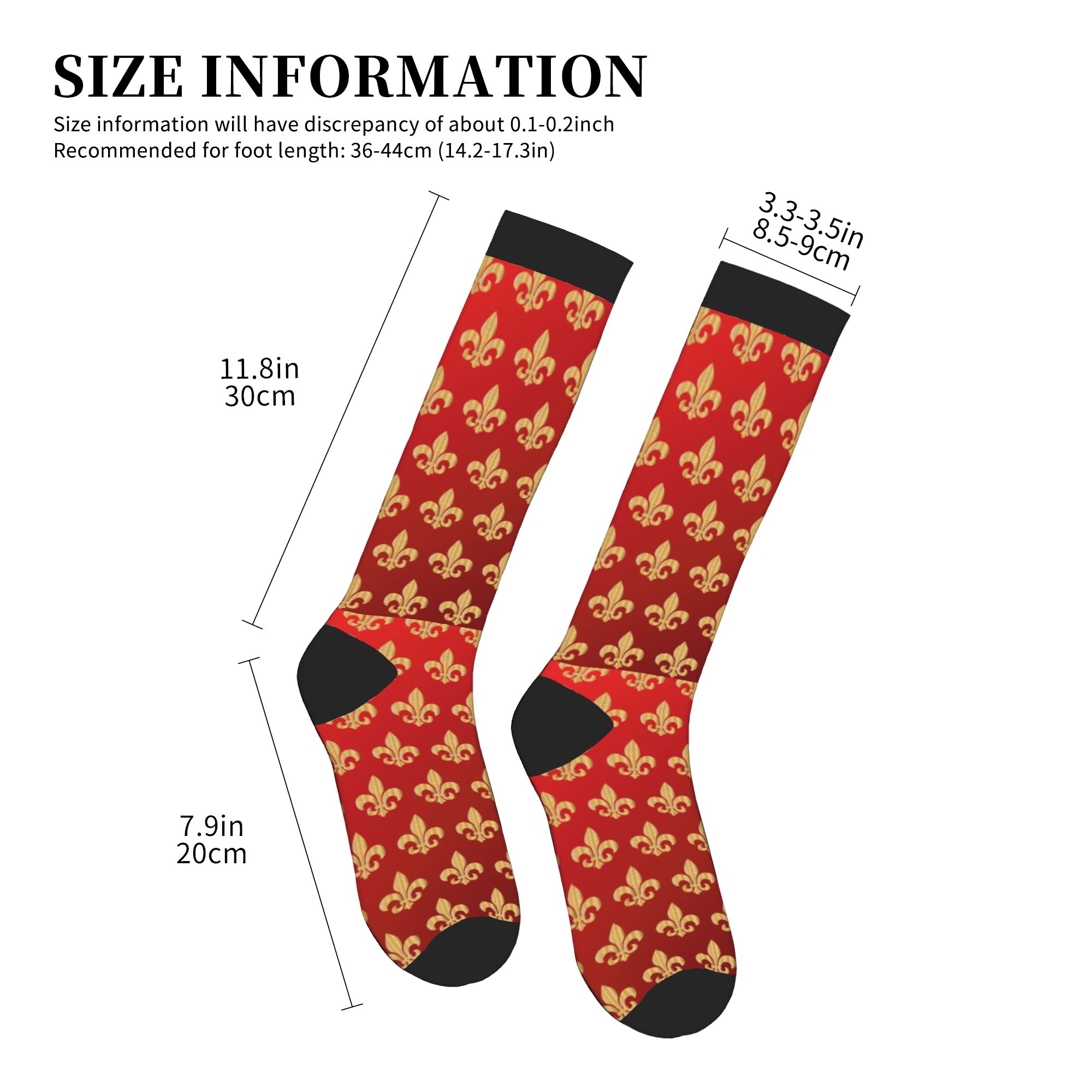 Men's Red and Gold Fleur-De-Ly - 3D Printing Gold review and price