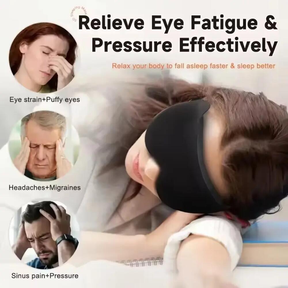 New 3D Sleep Eye Mask Stereosc - 3D Printing Mask review and price