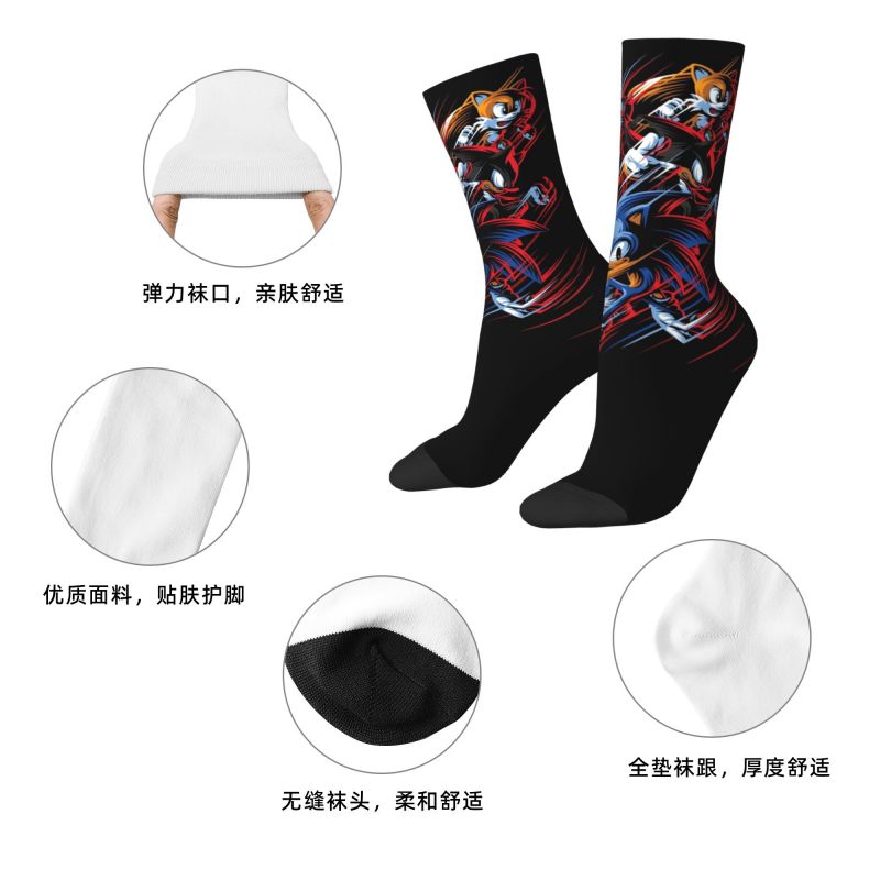 Custom Fashion Soniced Socks W - 3D Printing Games Free review and price