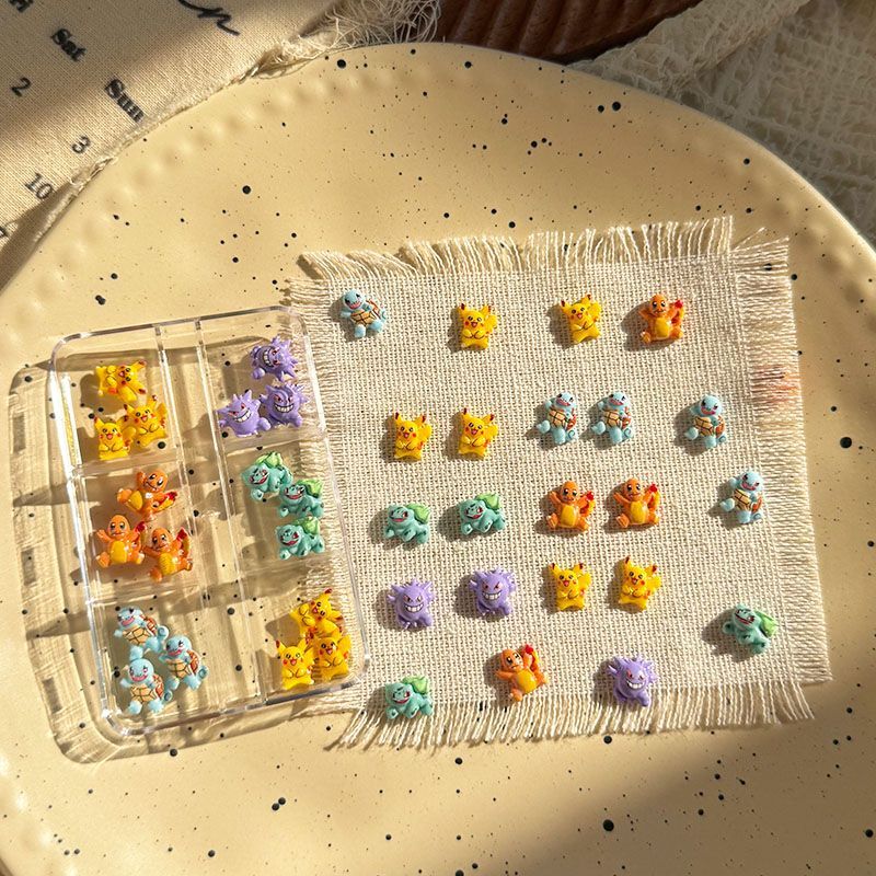 Pokemon nail art accessories,  - 3D Printing Nails review and price