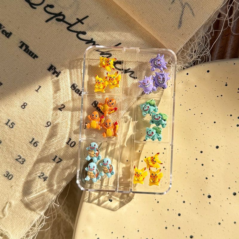 Pokemon nail art accessories,  - 3D Printing Nails review and price