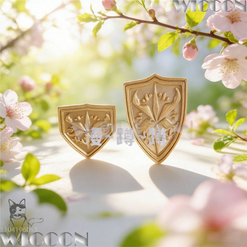 Golden school emblem tsukinomo - 3D Printing Games Free review and price