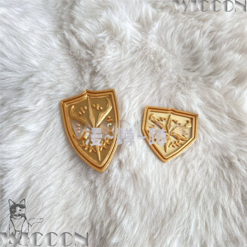 Golden school emblem tsukinomo - 3D Printing Games Free review and price