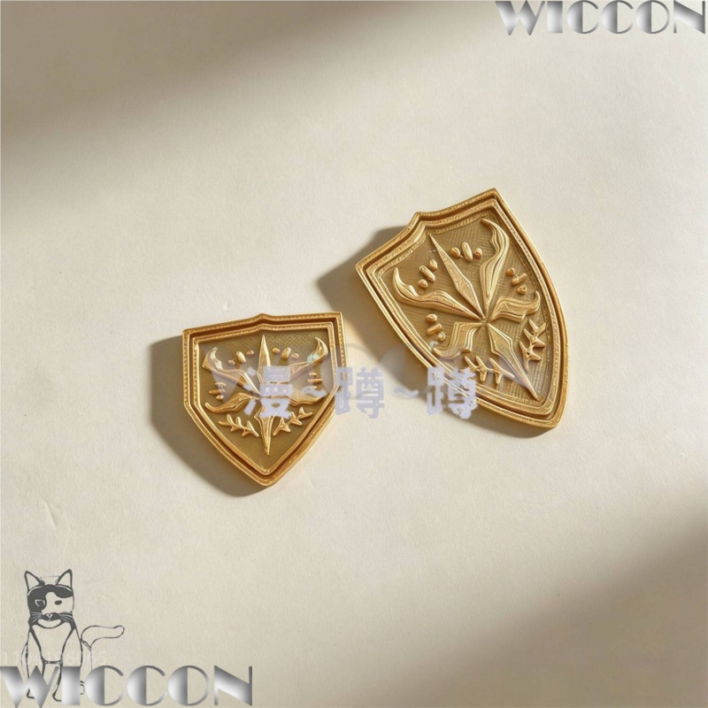 Golden school emblem tsukinomo - 3D Printing Games Free review and price