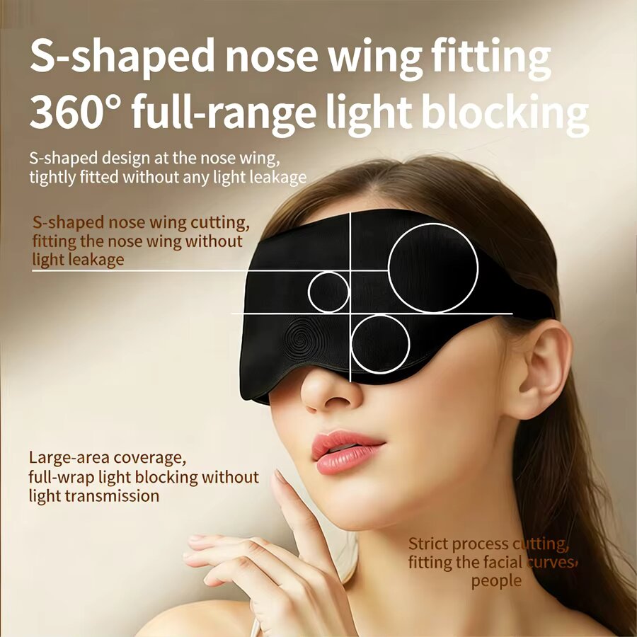 3PCS 3D Memory Foam Sleep Eye  - 3D Printing Mask review and price