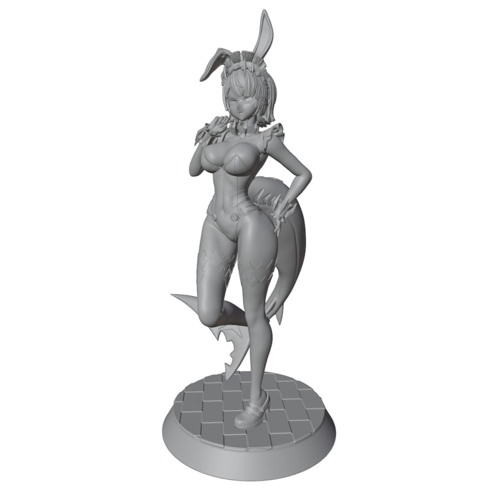 1/24 75mm Female Warrior Resin - 3D Printing Apps review and price