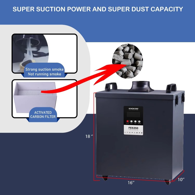 KNOKOO 350W Industrial Fume Ex - 3D Printing Industry review and price