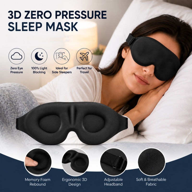 3d Sleep Eye Mask Comfort Ligh - 3D Printing Mask review and price