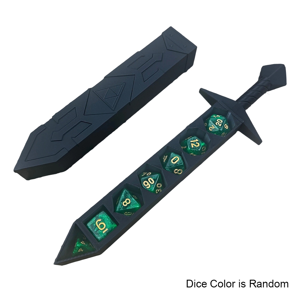 3D Printed Sword Dice Case DnD - 3D Printing Housing review and price