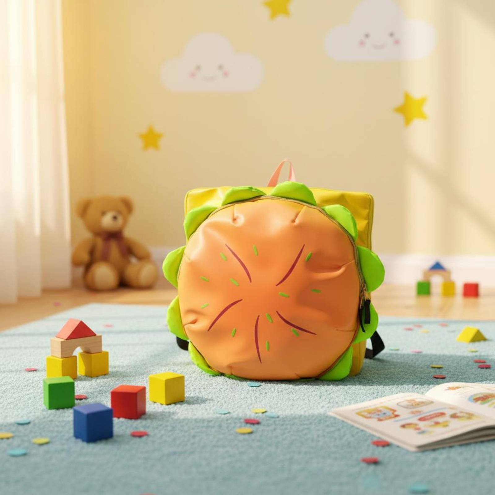 Hamburger Backpack Cute Cartoo - 3D Printing Design review and price