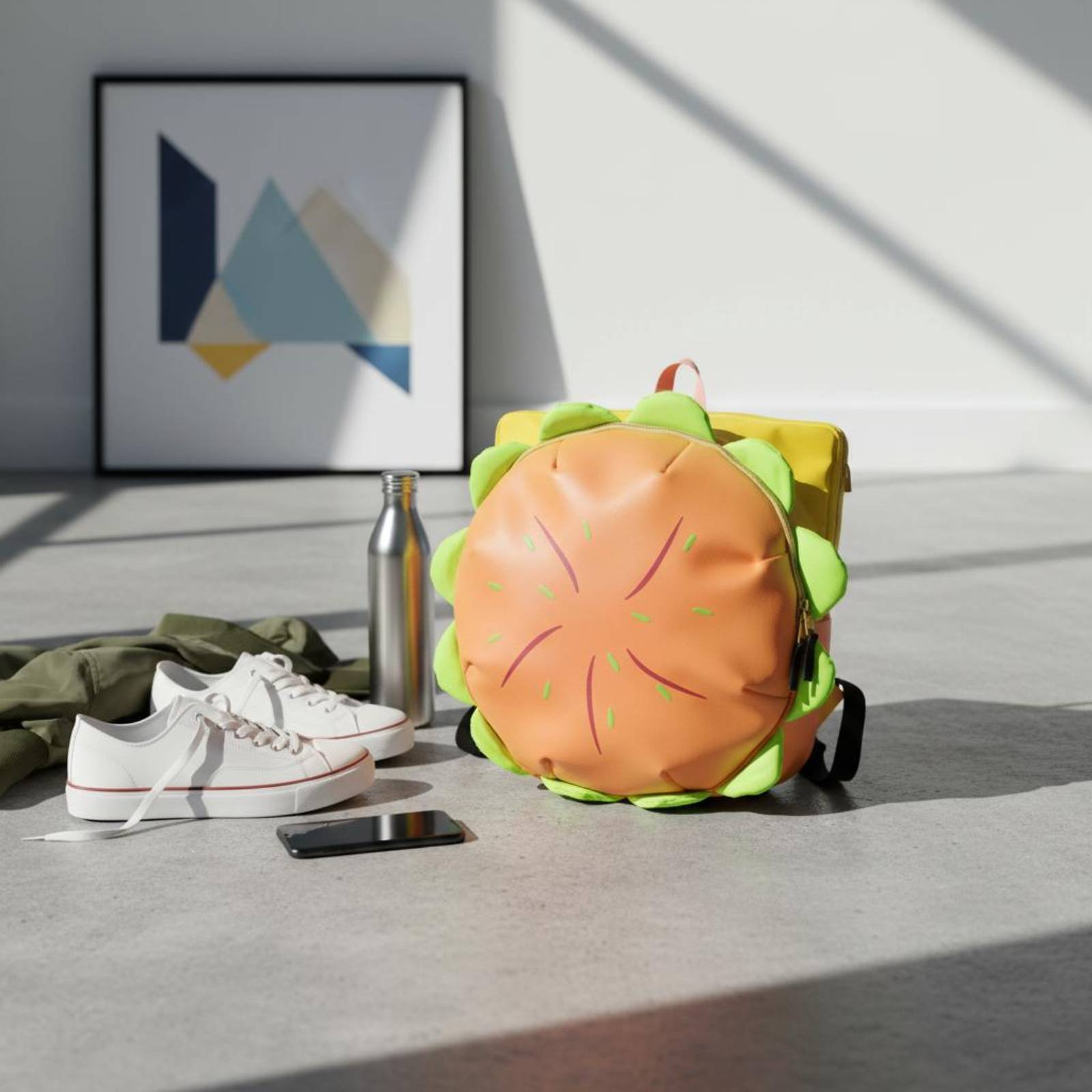 Hamburger Backpack Cute Cartoo - 3D Printing Design review and price