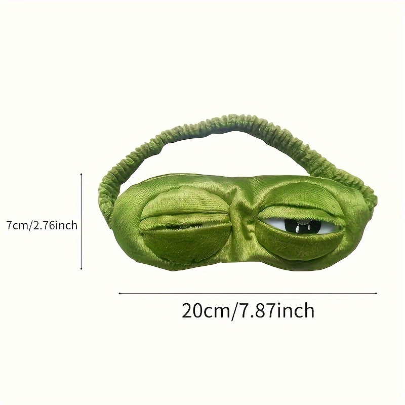 Sleep Eye Mask 3D Cute Frog Fu - 3D Printing Mask review and price