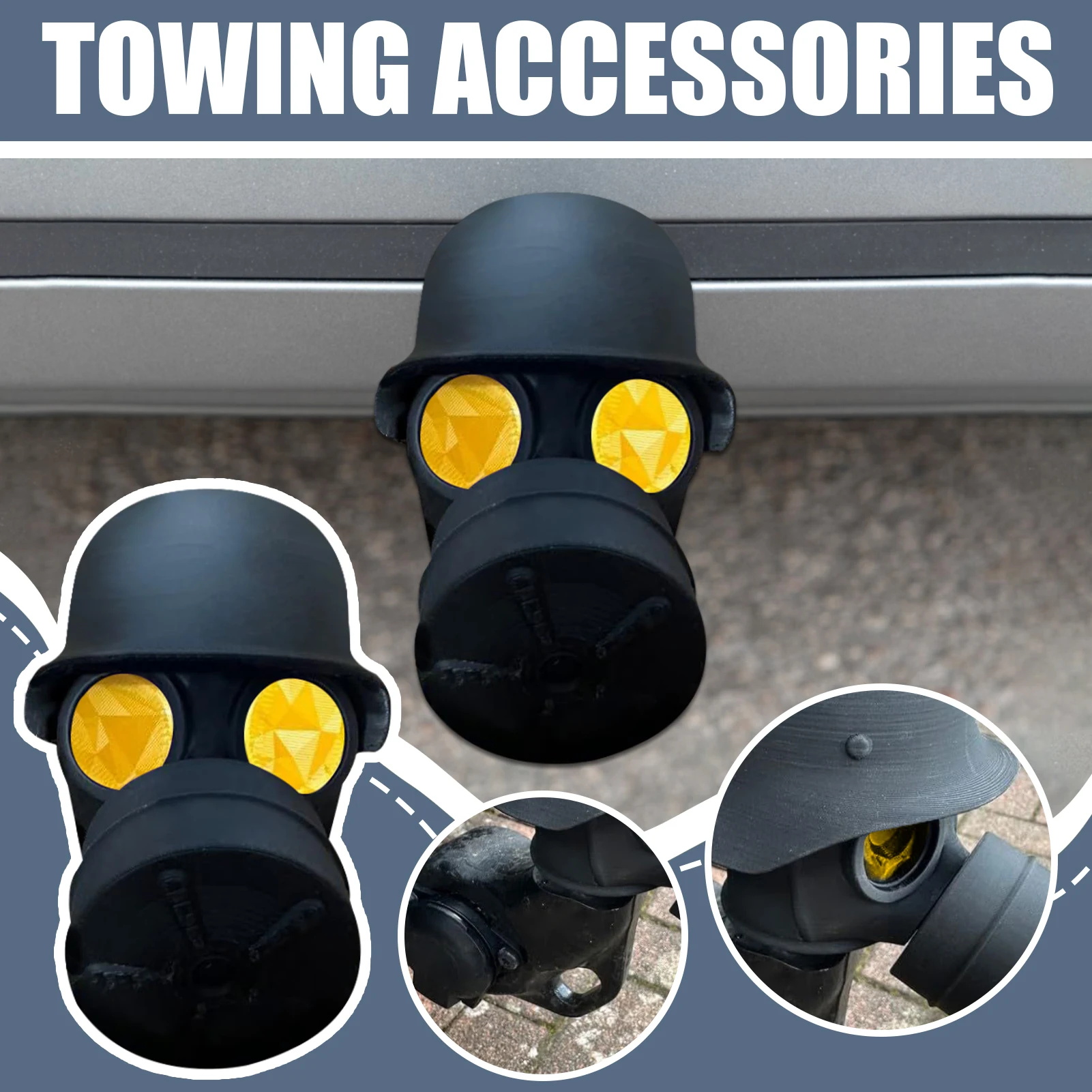 Trailer Hitch Cover With Steel - 3D Printing Mask review and price