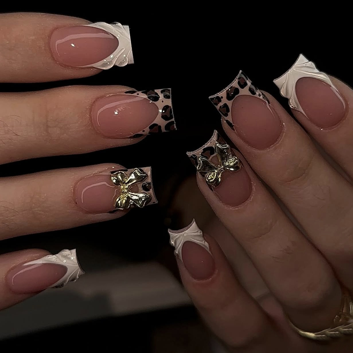 Short square fake nails for wo - 3D Printing Nails review and price