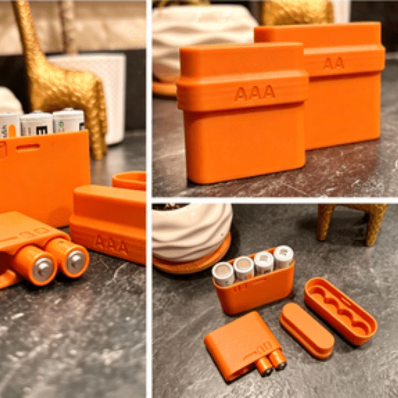 2Pcs Combo 4-Slot AA AAA Batte - 3D Printing Housing review and price